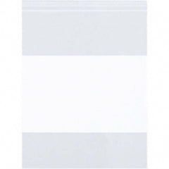Value Collection - Pack of (1000), 7 x 8" 4 mil Reclosable Poly Bags - Eagle Tool & Supply