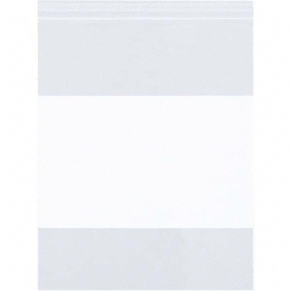 Value Collection - Pack of (1000), 10 x 15" 4 mil Reclosable Poly Bags - Eagle Tool & Supply