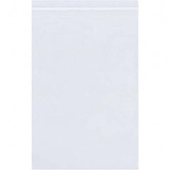 Value Collection - Pack of (1000), 4 x 24" 2 mil Reclosable Poly Bags - Eagle Tool & Supply