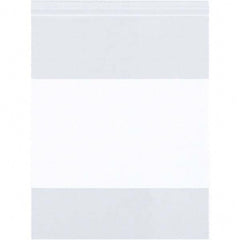 Value Collection - Pack of (1000), 3 x 3" 4 mil Reclosable Poly Bags - Eagle Tool & Supply
