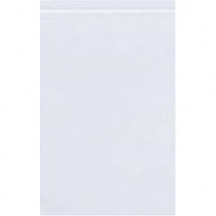Value Collection - Pack of (1000), 4 x 18" 6 mil Reclosable Poly Bags - Eagle Tool & Supply