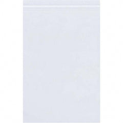 Value Collection - Pack of (500), 18 x 20" 2 mil Reclosable Poly Bags - Eagle Tool & Supply