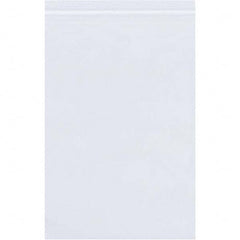 Value Collection - Pack of (1000), 5 x 20" 4 mil Reclosable Poly Bags - Eagle Tool & Supply