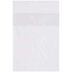 Value Collection - Pack of (1000), 8 x 10" 2 mil Flap Lock Poly Bags - Eagle Tool & Supply