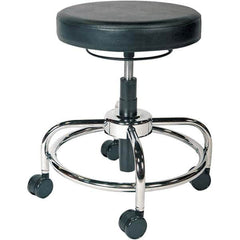 ALERA - Swivel & Adjustable Stools Type: Adjustable Height Stool Base Type: Metal - Eagle Tool & Supply