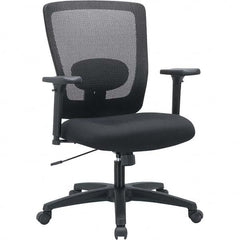 ALERA - 37 to 41-1/2" High Mid-Back Swivel/Tilt Chair - Eagle Tool & Supply