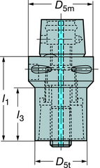 C63910232070A ADAPTER CAPTO - Eagle Tool & Supply