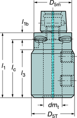 C43912720060 CAPTO ADAPTER - Eagle Tool & Supply