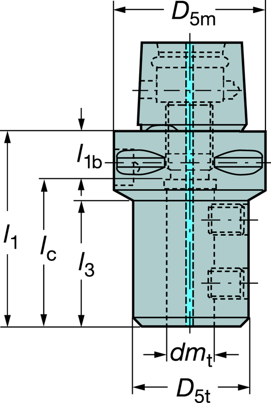 C63912725070A CAPTO ADAPTER - Eagle Tool & Supply