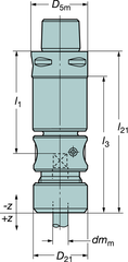 C339160B01095A CAPTO ADAPTER - Eagle Tool & Supply