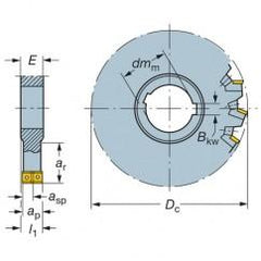 N331.32-200S50DM08.00 CoroMill 331 - Eagle Tool & Supply