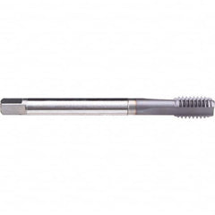 Emuge - M20x2.50 Metric 6H 0 Flute TiCN Finish Cobalt Machine Tap - Eagle Tool & Supply