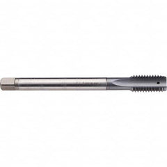 Emuge - M20x2.50 Metric 6H 0 Flute TiCN Finish Cobalt Spiral Point Tap - Eagle Tool & Supply