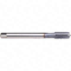 Emuge - M20x1.50 Metric Fine 6H 0 Flute TiCN Finish Powdered Metal Machine Tap - Eagle Tool & Supply