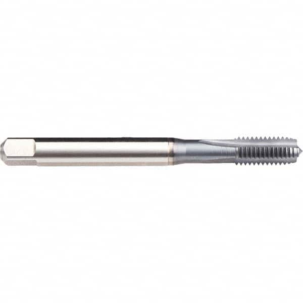 Emuge - M2x0.40 Metric 6H 0 Flute TiCN Finish Cobalt Machine Tap - Eagle Tool & Supply