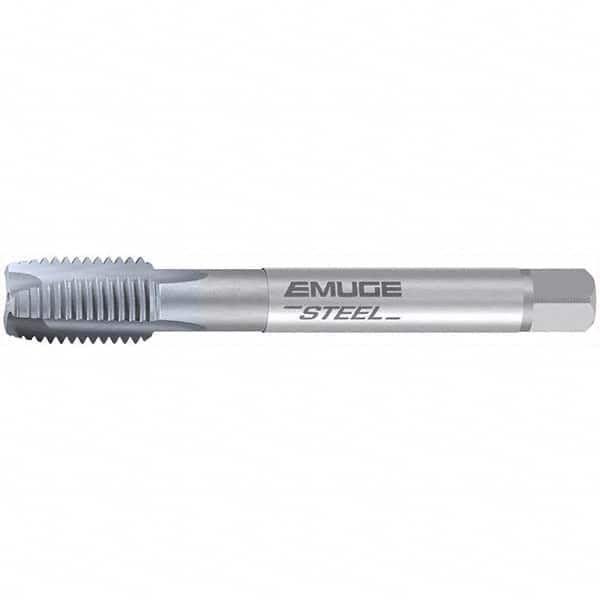 Emuge - M24x3.00 Metric 6H 0 Flute CRT Finish Powdered Metal Spiral Point Tap - Eagle Tool & Supply