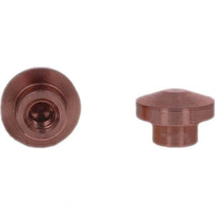 Tuffaloy - Spot Welder Tips For Use With: Socket Or Paddle Type Holder Type: Socket Tip E Nose (Truncated) - Eagle Tool & Supply