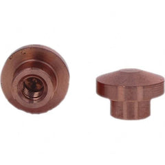 Tuffaloy - Spot Welder Tips For Use With: Socket Or Paddle Type Holder Type: Socket Tip E Nose (Truncated) - Eagle Tool & Supply