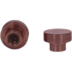 Tuffaloy - Spot Welder Tips For Use With: Socket Or Paddle Type Holder Type: Socket Tip C Nose (Flat) - Eagle Tool & Supply