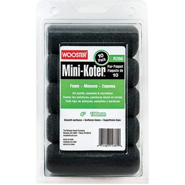 Wooster Brush - Paint Roller Covers   Type: Mini Roller    Nap Size (Inch): 0 - Eagle Tool & Supply