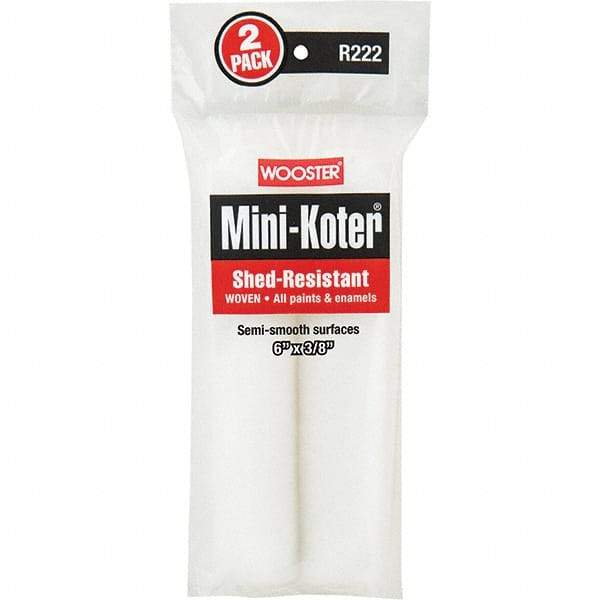 Wooster Brush - Paint Roller Covers   Type: Mini Roller    Nap Size (Inch): 3/8 - Eagle Tool & Supply