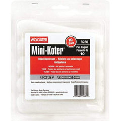 Wooster Brush - Paint Roller Covers   Type: Mini Roller    Nap Size (Inch): 1/2 - Eagle Tool & Supply