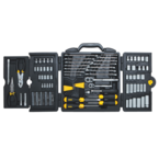 STANLEY® 1/4" & 3/8" Drive 150 Piece Mechanic's Tool Set - Eagle Tool & Supply