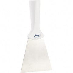 Vikan - Scrapers & Scraper Sets Blade Style: Straight Flexibility: Stiff - Eagle Tool & Supply