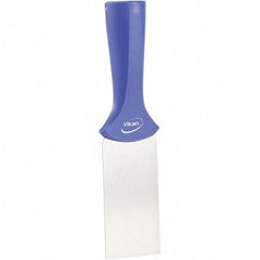 Vikan - Scrapers & Scraper Sets Blade Style: Straight Flexibility: Stiff - Eagle Tool & Supply