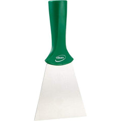Vikan - Scrapers & Scraper Sets Blade Style: Straight Flexibility: Stiff - Eagle Tool & Supply