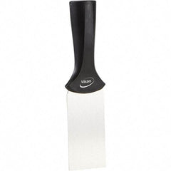 Vikan - Scrapers & Scraper Sets Blade Style: Straight Flexibility: Stiff - Eagle Tool & Supply