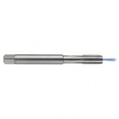 M5x0.50 6H 4-Flute Carbide Semi-Bottoming 15 degree Spiral Flute Tap-Bright - Eagle Tool & Supply