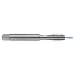 M5x0.50 6H 4-Flute Carbide Semi-Bottoming 15 degree Spiral Flute Tap-Bright - Eagle Tool & Supply