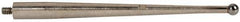 TESA Brown & Sharpe - 2mm Ball Diam, Carbide, Ball Test Indicator Contact Point - 1-1/2" Contact Point Length, Use with Brown & Sharpe TESATAST Dial Test Indicators - Eagle Tool & Supply