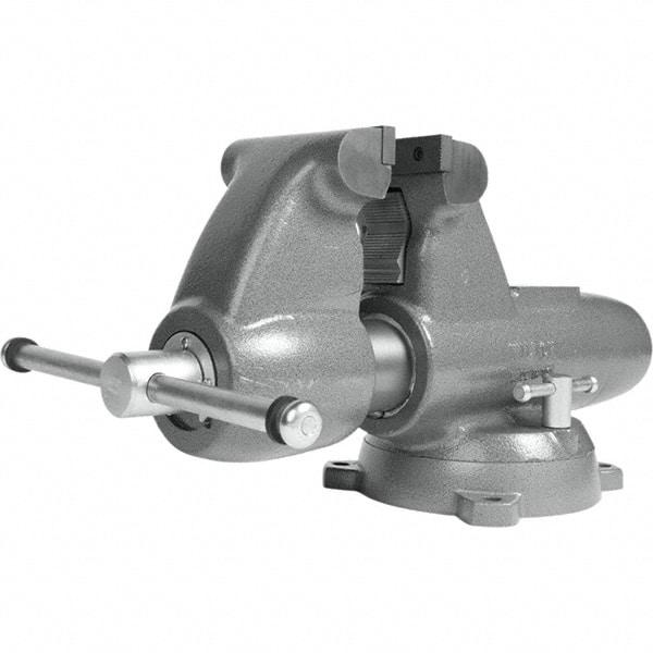 Wilton - Bench & Pipe Combination Vises Jaw Width (Inch): 6 Jaw Opening Capacity (Inch): 9 - Eagle Tool & Supply