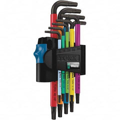 Wera - Torx Key Sets End Type: Torx Torx Size Range: T8 - T40 - Eagle Tool & Supply