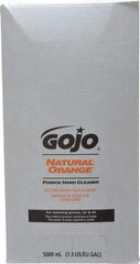 GOJO - 5 L Dispenser Refill Liquid Hand Cleaner - White, Orange Scent - Eagle Tool & Supply