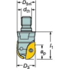 R216-16T08 Coromant Ball Nose Endmill Exchangeable Head - Eagle Tool & Supply