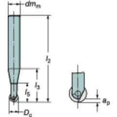 RA216F-13O16S-085 CoroMill Ball Nose Finishing - Eagle Tool & Supply