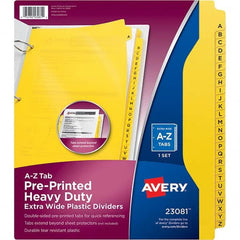 AVERY - Tabs, Indexes & Dividers Indexes & Divider Type: Preprinted Tab Dividers Size: 8 1/2 x 11 - Eagle Tool & Supply