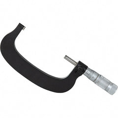 TESA Brown & Sharpe - Mechanical Outside Micrometers Minimum Measurement (Inch): 3 Minimum Measurement (Decimal Inch): 3.0000 - Eagle Tool & Supply
