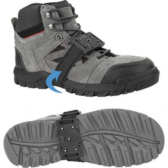 Geroline - Ice Traction Footwear Footwear Style: Strap-On Cleat Traction Type: Tungsten Carbide Stud - Eagle Tool & Supply