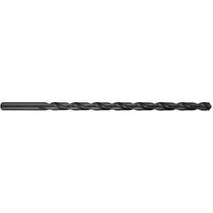 7/16X500MM OAL XL SS DRILL-BLK - Eagle Tool & Supply