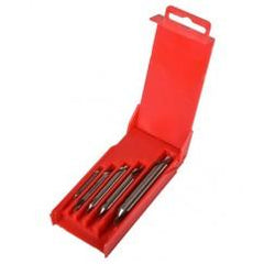 NO 1 - NO 5 SET 82D HSS CENTER DRILL - Eagle Tool & Supply