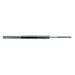 3/32 Dia. x 2-1/2 Overall Length 3-Flute Square End Solid Carbide SE End Mill-Round Shank-Center Cut-Amorphous Diamond - Eagle Tool & Supply