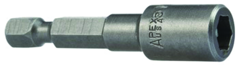#M6N-0810-6 - 5/16 Magnetic Nutsetter - 1/4" Hex Drive - 6" Overall Length - Eagle Tool & Supply