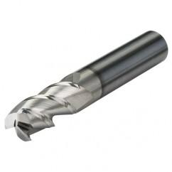 3/16 Dia. x 2 Overall Length 5-Flute .020 C/R Solid Carbide SE End Mill-Round Shank-Center Cut-Uncoated - Eagle Tool & Supply