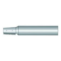 1/2" STRAIGHT SHANK 1 FLUTE PIPE - Eagle Tool & Supply