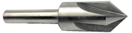 1" Size-1/2" Shank-82° 4 Flute Machine Countersink - Eagle Tool & Supply