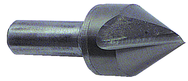 1-1/4" Size-3/4" Shank-82° Single Flute Countersink - Eagle Tool & Supply